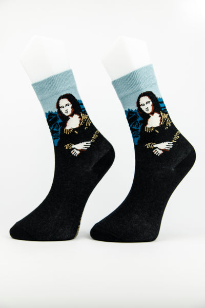 Da Vinci Mona Lisa Socks