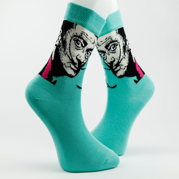 Dali Portrait Socks