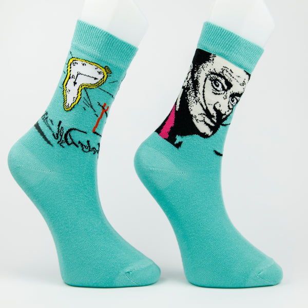 Dali Portrait Socks