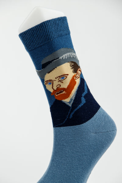 Van Gogh Portrait Socks