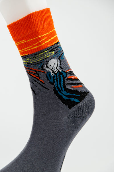 Edvard Munch The Scream Socks