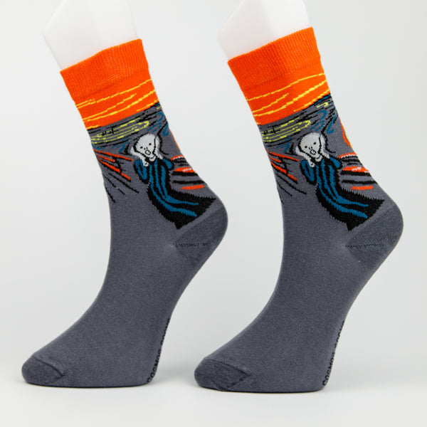 Edvard Munch The Scream Socks