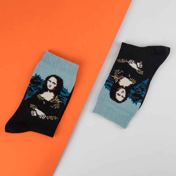 Da Vinci Mona Lisa Socks