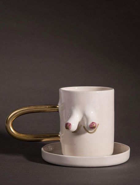 boobs figured espresso cup 